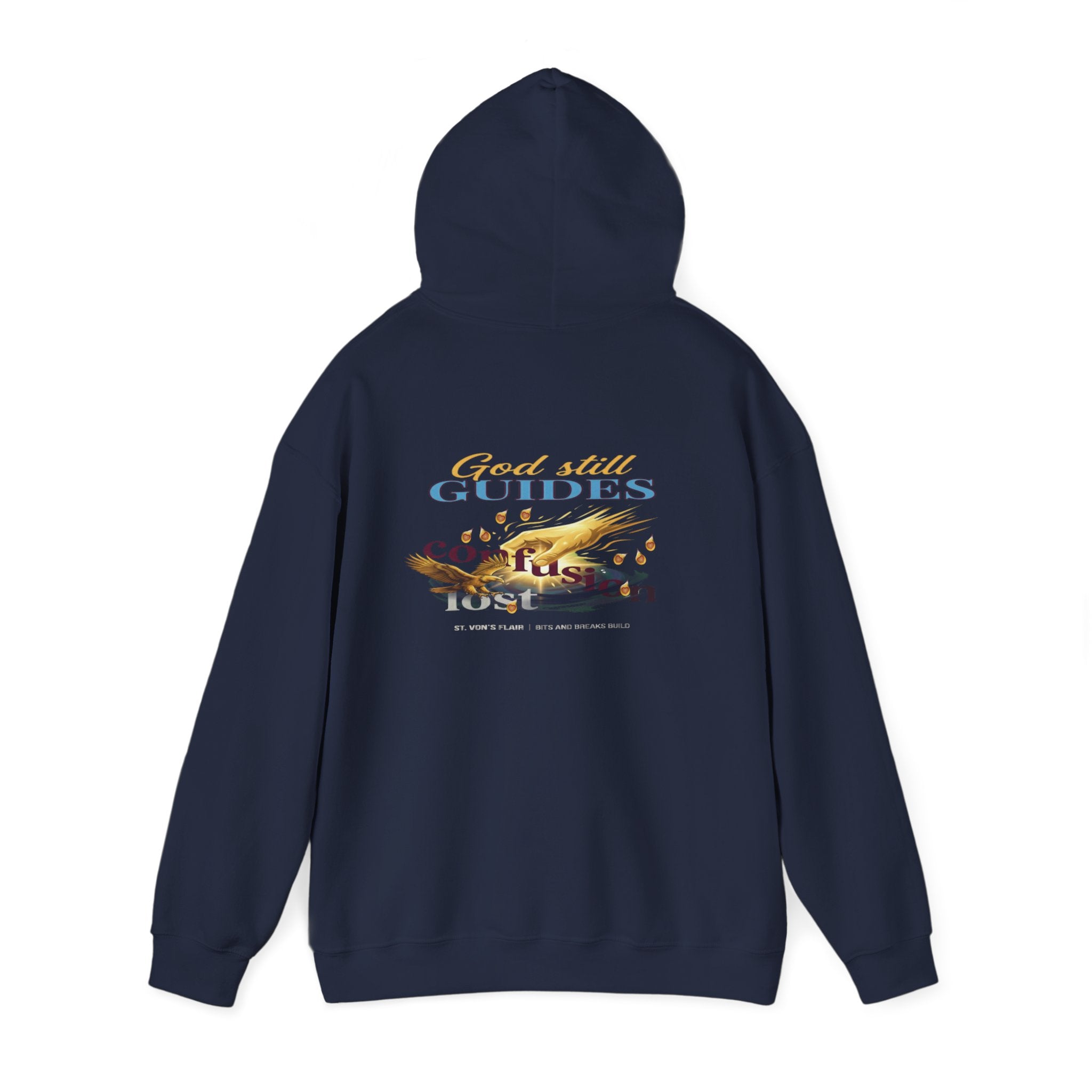 God Still Guides Hoodie | Faith-Inspired Christian Hoodie with Dove & Scripture | ST. VON'S FLAIR