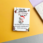 DIY Christmas Resin Jewelry Accessories -Blessing Card Santa & Holiday Charms | ST. VON'S FLAIR