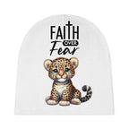 Little Rabbit Bunny Beanie Faith Winter Ski Hat Knitted Unisex Cuffed Covering for Infants