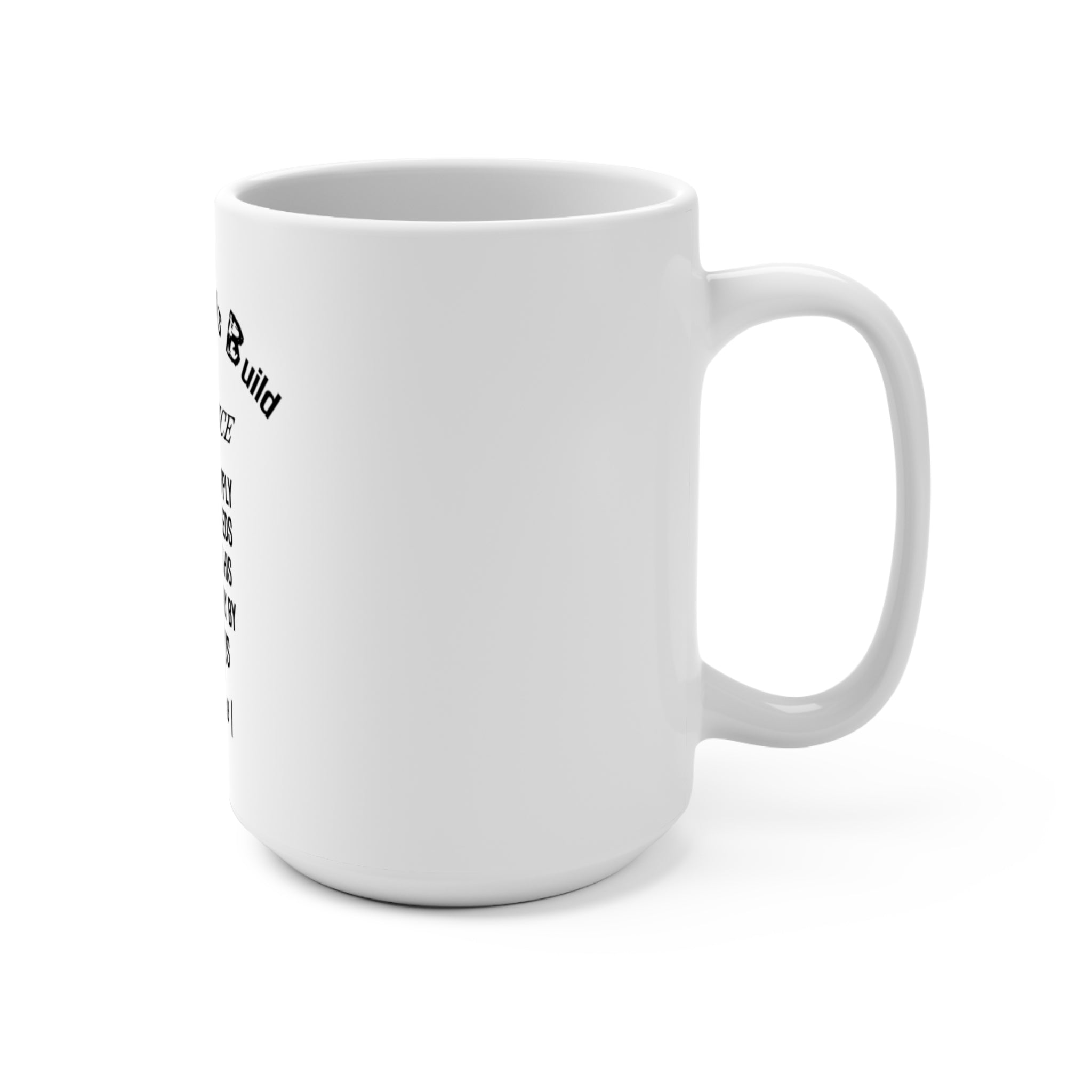 Inspirational Coffee Mug, Christian Quote Mug, 15oz Gift for Her, Motivational Drinkware, Abundance Mug