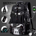 Men's Waterproof Hiking Backpack - Anti-Theft Oxford Cloth Bag for Travel | ST. VON'S FLAIR