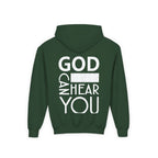 God Can Youth Hoodie Christian Sweatshirt Unisex Children Clothing