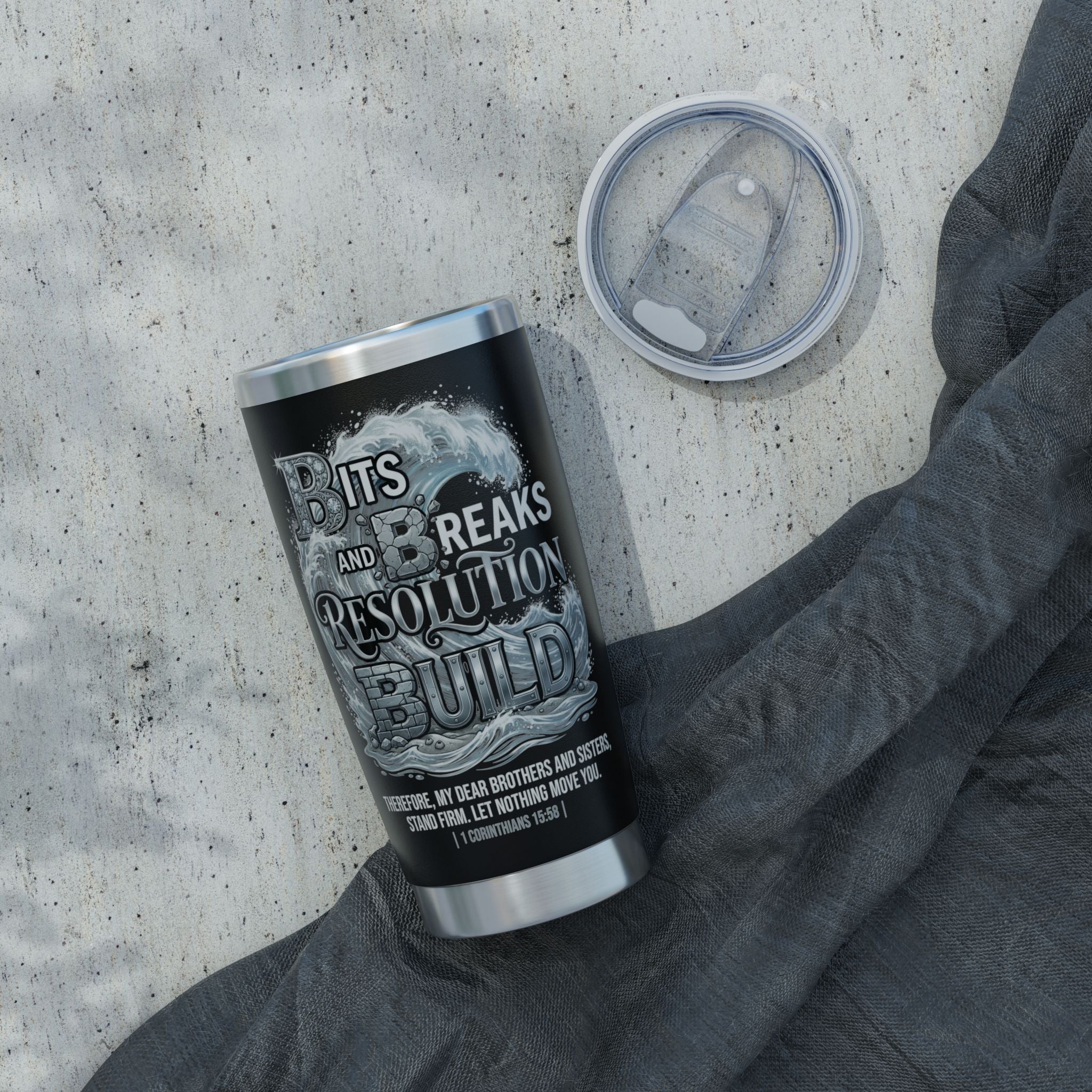 Bits & Resolution Build | Vagabond 20oz Travel Tumbler | ST. VON'S FLAIR