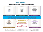 Peace & Anxiety | Faith-Inspired Digital Design Bundle (PNG & SVG)