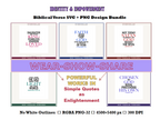 Identity & Empowerment | Faith-Inspired Digital Design Bundle (PNG & SVG)