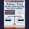 Balance Point: Free Solving Linear Equations Study Guide | ST. VON'S FLAIR