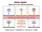 Strength & Resilience | Faith-Inspired Digital Design Bundle (PNG & SVG)
