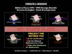 Strength & Resilience | Faith-Inspired Digital Design Bundle (PNG & SVG)