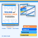 Volume And Surface Area Foldables, Practice Packets, And Exit Tickets | ST. VON'S FLAIR