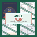 Angle Alley: Angle Relationships Cornell Notes and 3-Way Match | ST. VON'S FLAIR
