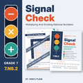 Signal Check: Multiplying And Dividing Rational Numbers | ST. VON'S FLAIR