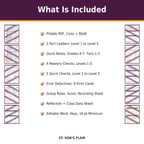 Angle Ascent: Tiered Quick Notes and Quick Checks on Types of Angles, Angle Pairs, and Relationships | ST. VON'S FLAIR