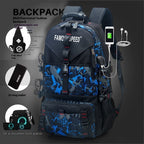 Men's Waterproof Hiking Backpack - Anti-Theft Oxford Cloth Bag for Travel | ST. VON'S FLAIR