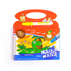 Children's Magic Water Painting Book Sketch Pad Drawing Notepad