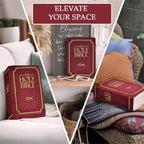 Bible Pillow Stuffed Memory Sponge Bible Pillow Plush Toy with 1st Corinthians 13 Christian Gifts