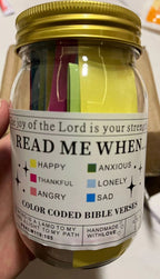Motivation Word Bible Verses Jar Christian Gifts Daily Planning