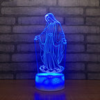 Spot 3D Night Light Christian Series - Faith-Inspired LED Lamp | ST. VON'S FLAIR