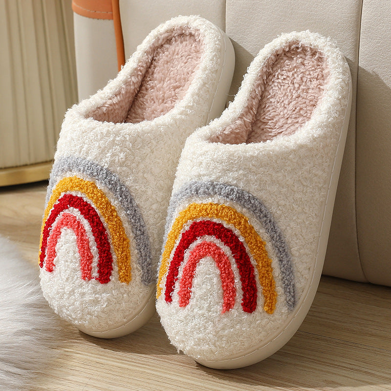 Women's Home Slippers Fashion Plush House Shoes For Hearts of  Love