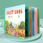 Quiet Books Children's Educational Toys Repeatedly Pasted Books to Read