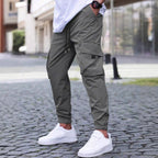 Journeying Workwear Casual Pants Drawstring Elastic Waist Track Pants