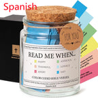 Motivation Word Bible Verses Jar Christian Gifts Daily Planning