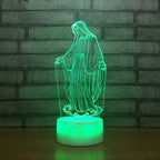 Spot 3D Night Light Christian Series - Faith-Inspired LED Lamp | ST. VON'S FLAIR