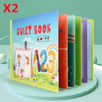 Quiet Books Children's Educational Toys Repeatedly Pasted Books to Read