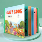 Quiet Books Children's Educational Toys Repeatedly Pasted Books to Read