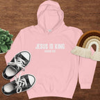 Christian Jesus Is The King Kids Hoodie Children Sweatshirt Jersey