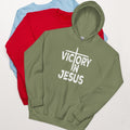 Christian Victory In Jesus Unisex Hoodie Faith Inspired Jacket