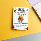 DIY Christmas Resin Jewelry Accessories -Blessing Card Santa & Holiday Charms | ST. VON'S FLAIR