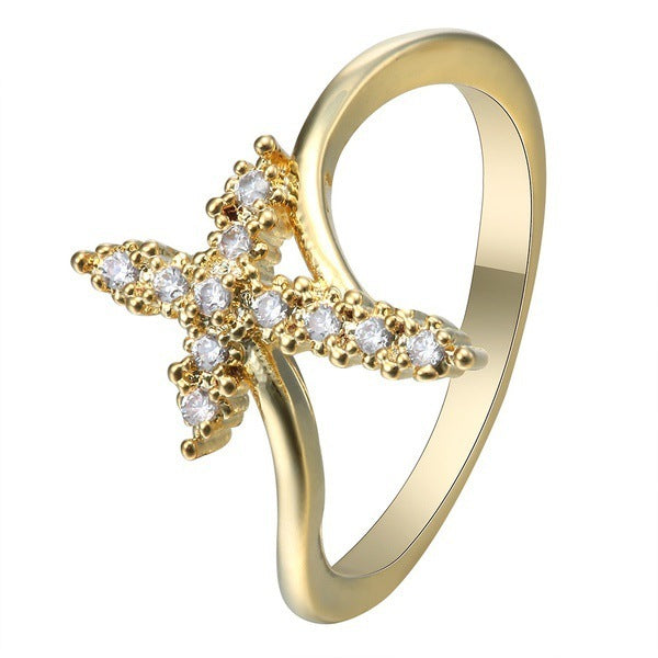 Cross Diamond Christian Jesus Cross Ring