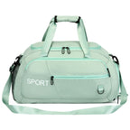 Luggage Bag Oxford Gym Bag with Shoe Compartment - Waterproof Handbag Travel Duffel Bag | ST. VON'S FLAIR
