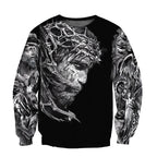Crucifixion Christian Religious 3D Full Print Jesus Christ Sweatshirt