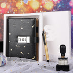 Youth Daily Journal Star Code Journal Book Children's Diary Gift with Safety Lock