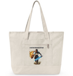 Warrior Canvas Tote Bag "Nature Says Run" | Faith Carry Bag | ST. VON'S FLAIR