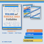 Volume And Surface Area Foldables, Practice Packets, And Exit Tickets | ST. VON'S FLAIR