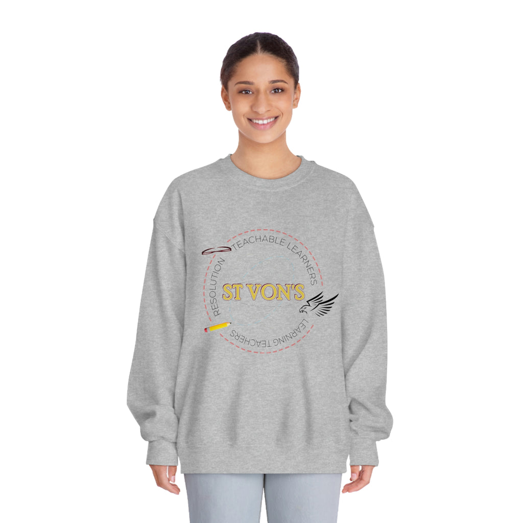 Unisex DryBlend® Crewneck Sweatshirt - ST VON'S FLAIR