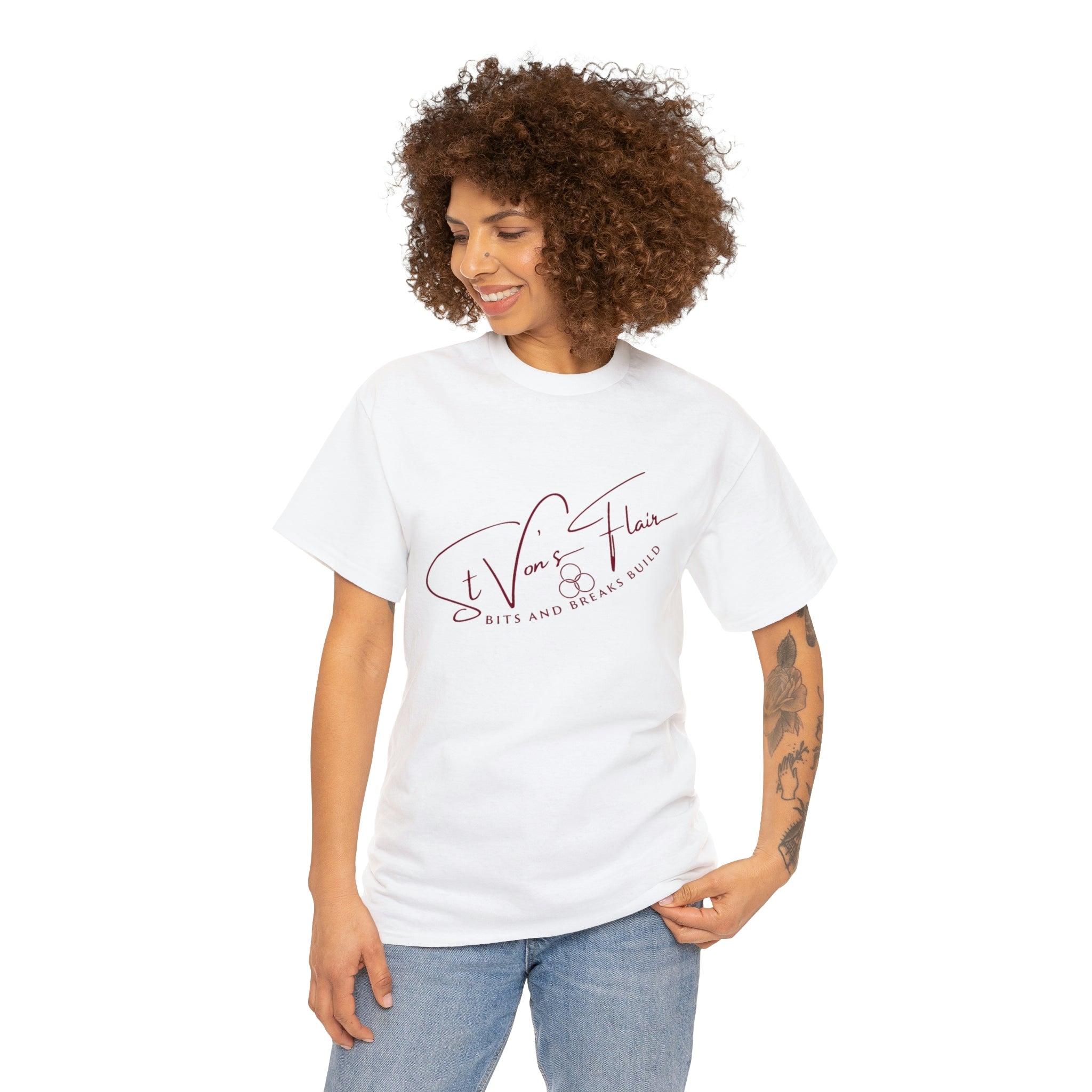 Unisex Heavy Cotton Tee - ST VON'S FLAIR