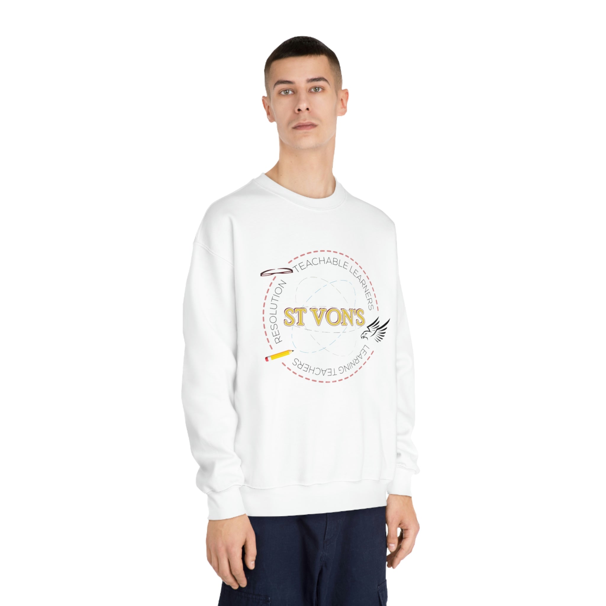 Unisex DryBlend® Crewneck Sweatshirt - ST VON'S FLAIR