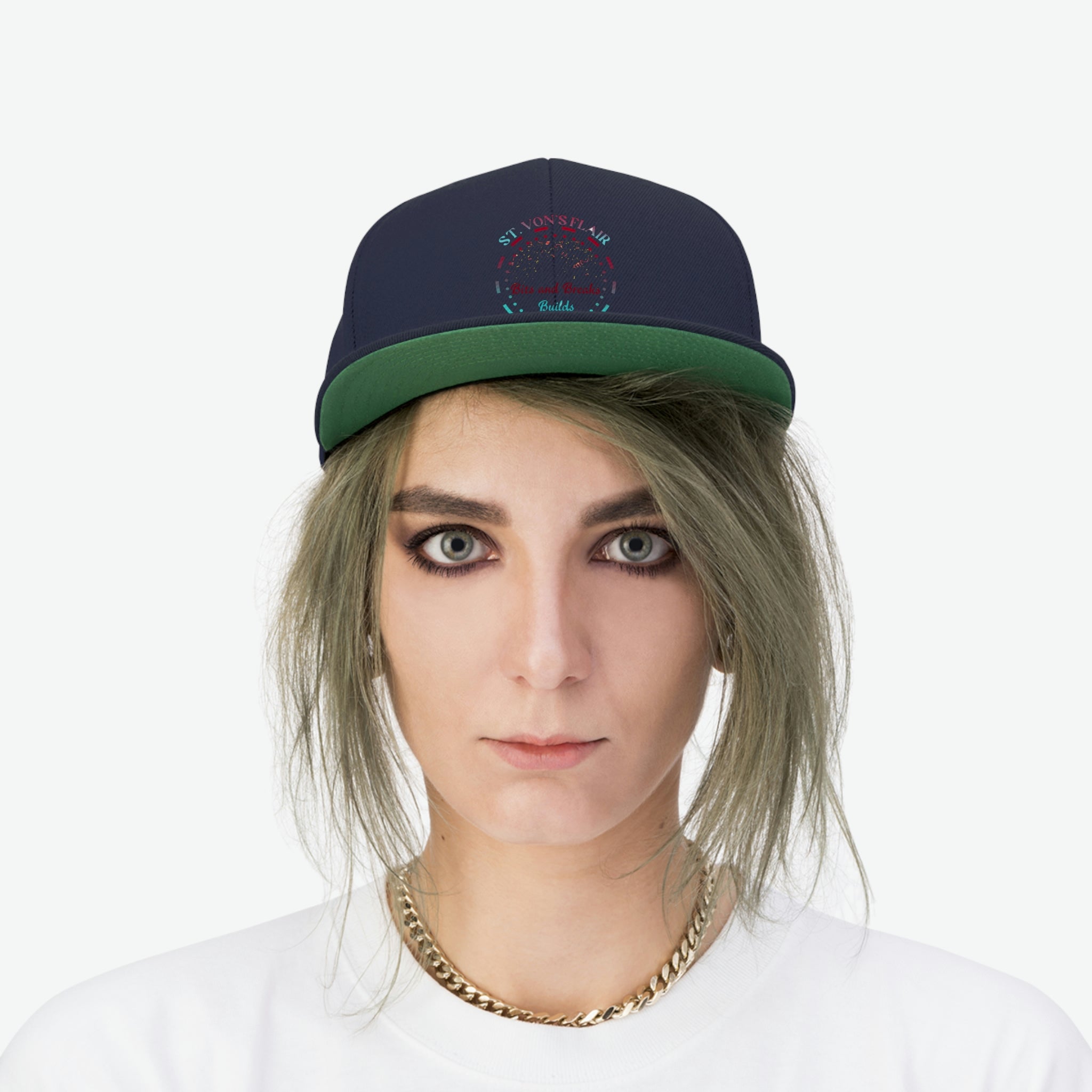 Unisex Flat Bill Hat - ST VON'S FLAIR