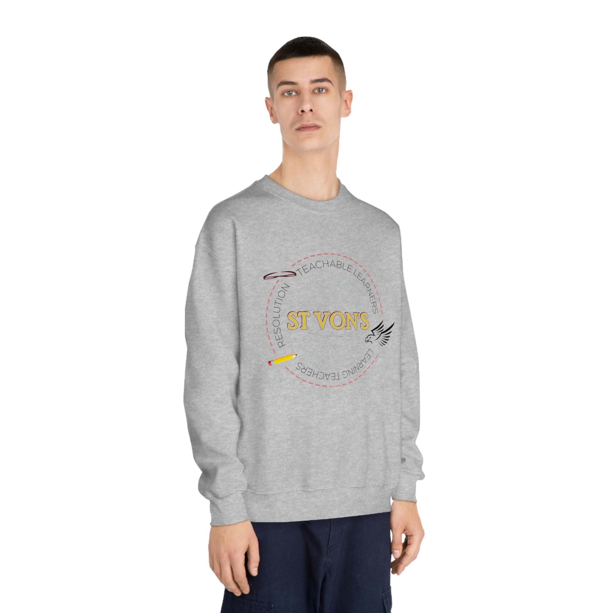 Unisex DryBlend® Crewneck Sweatshirt - ST VON'S FLAIR