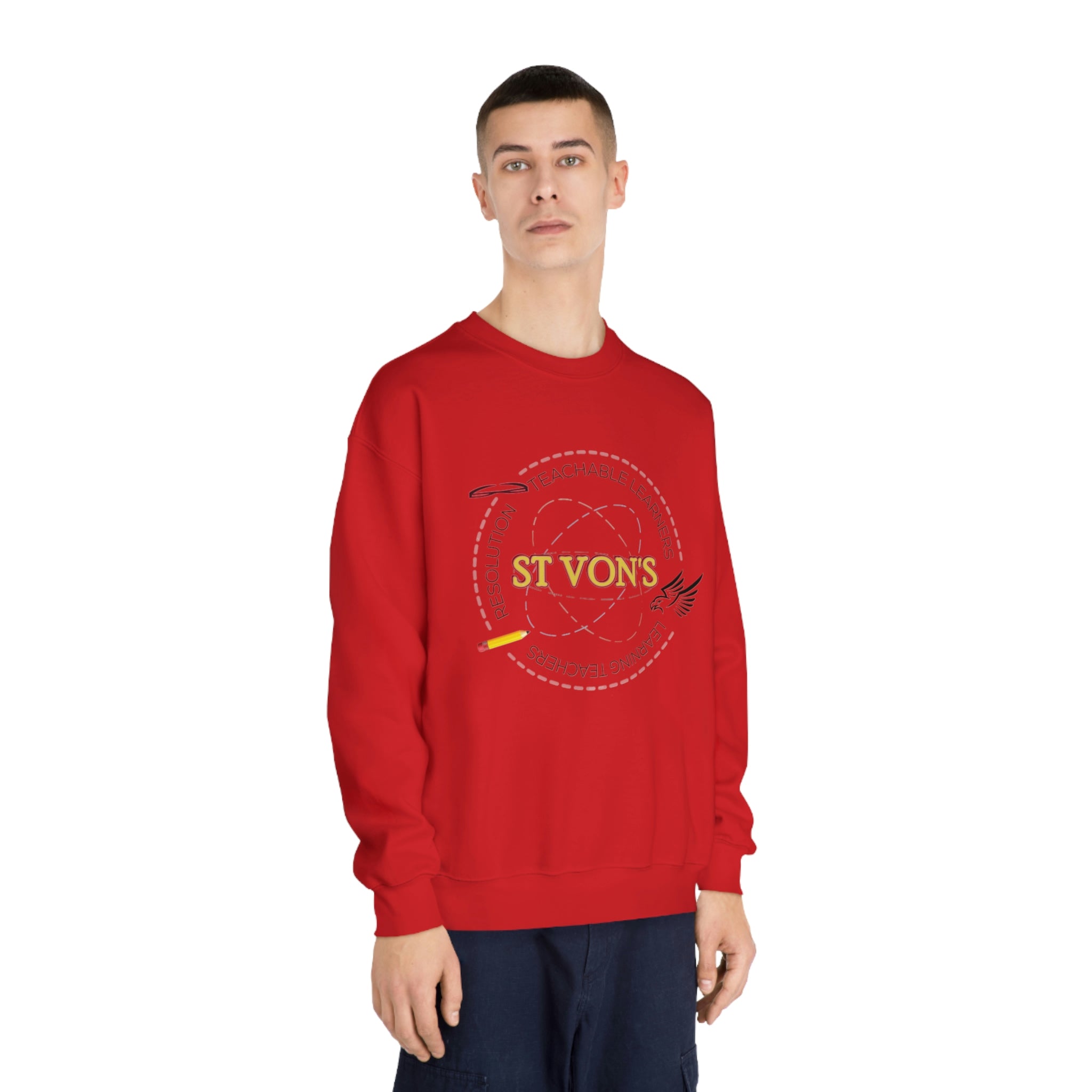 Unisex DryBlend® Crewneck Sweatshirt - ST VON'S FLAIR