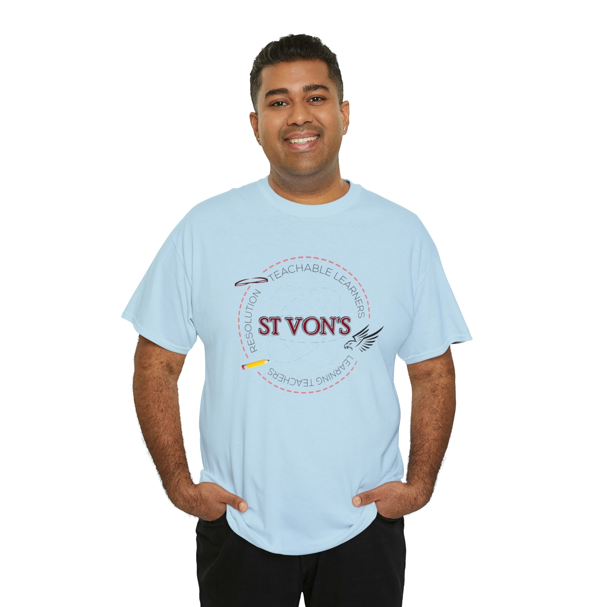 Unisex Heavy Cotton Tee - ST VON'S FLAIR
