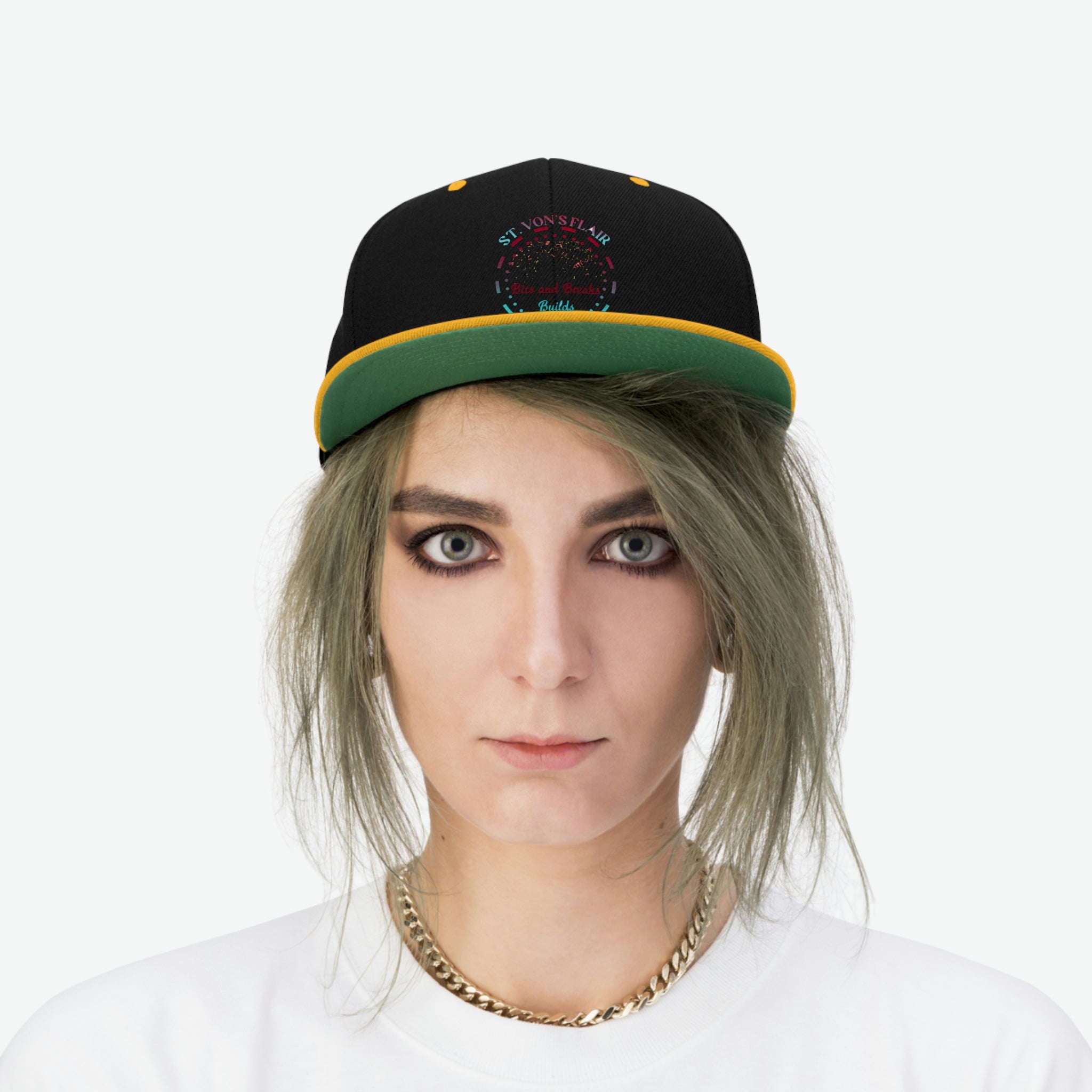 Unisex Flat Bill Hat - ST VON'S FLAIR