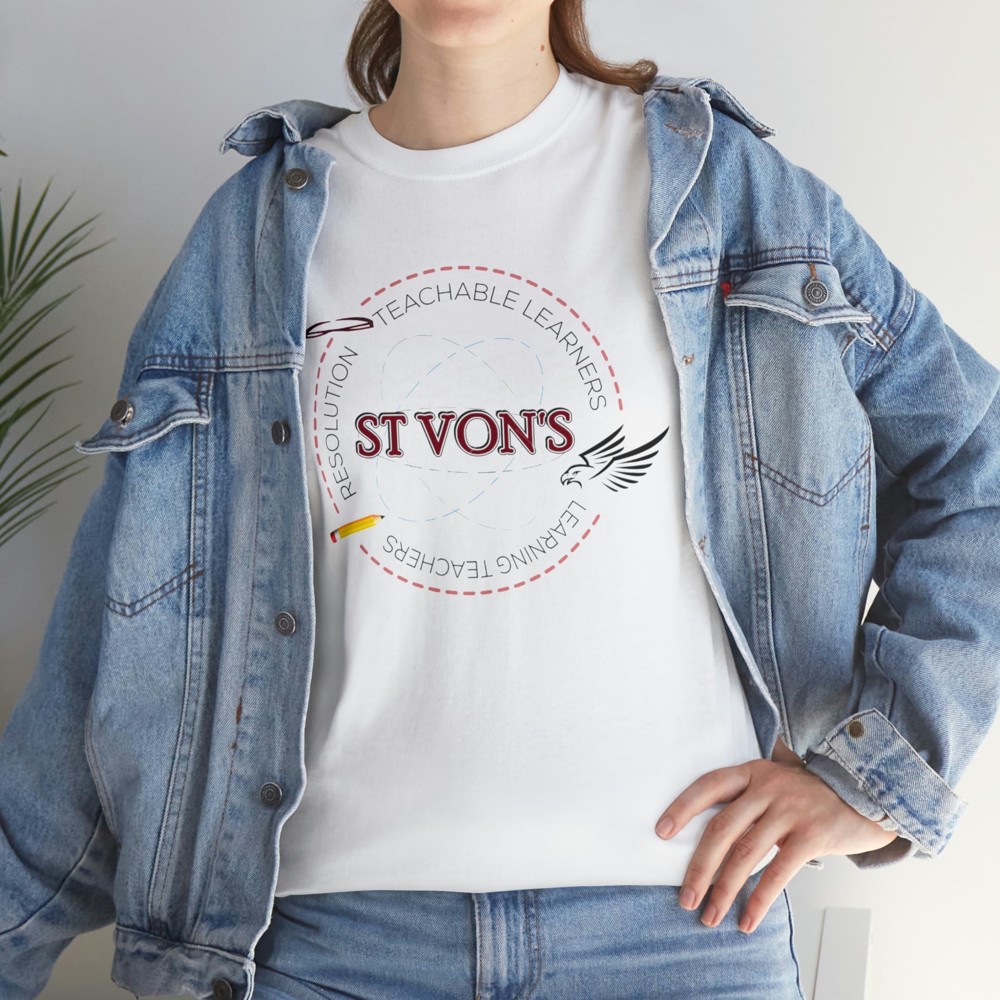 Unisex Heavy Cotton Tee - ST VON'S FLAIR