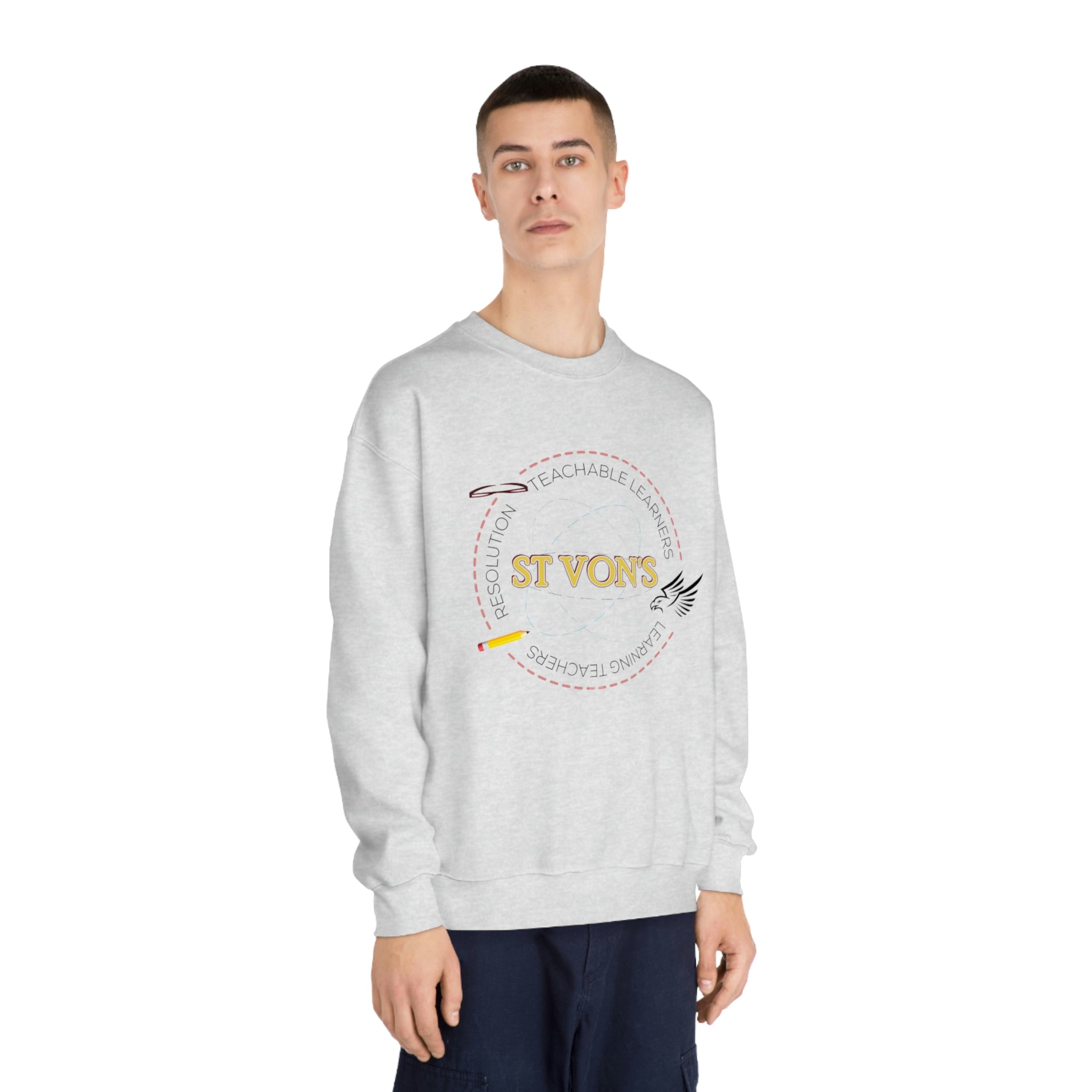 Unisex DryBlend® Crewneck Sweatshirt - ST VON'S FLAIR
