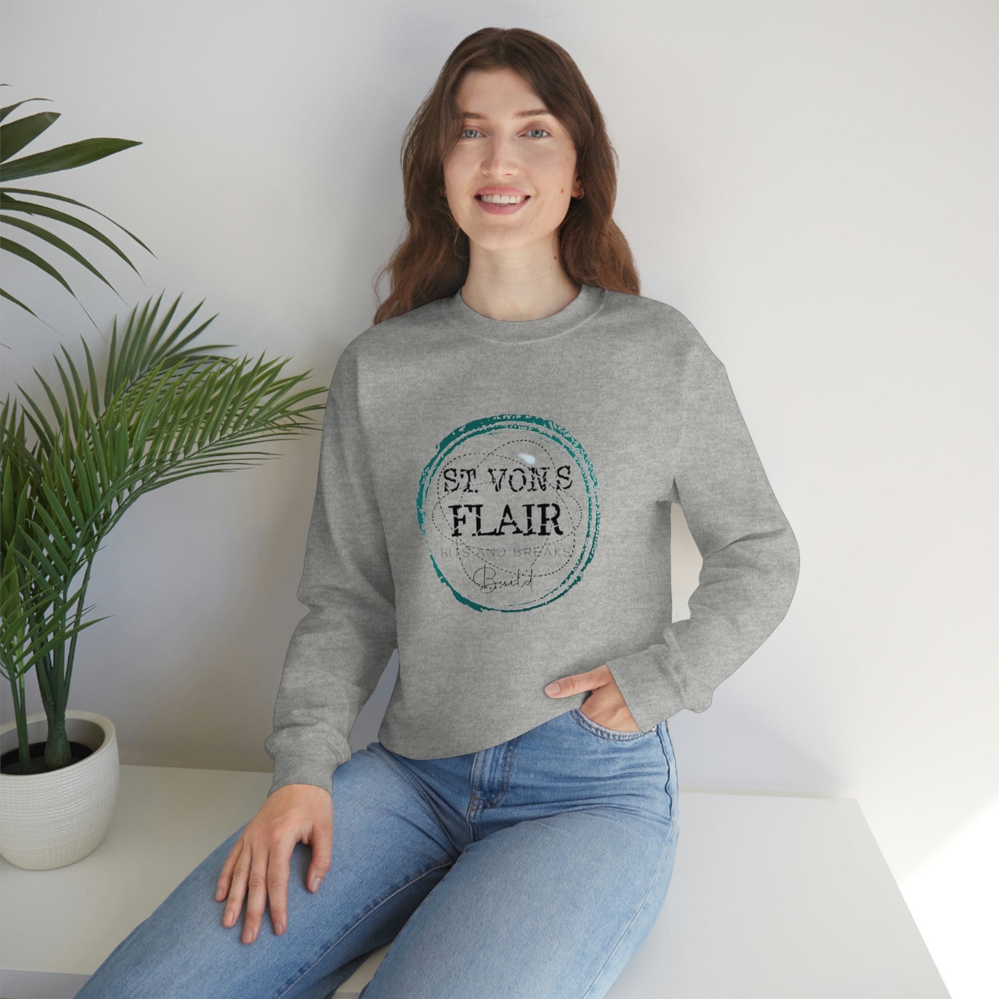 Unisex Heavy Blend™ Crewneck Sweatshirt - ST VON'S FLAIR