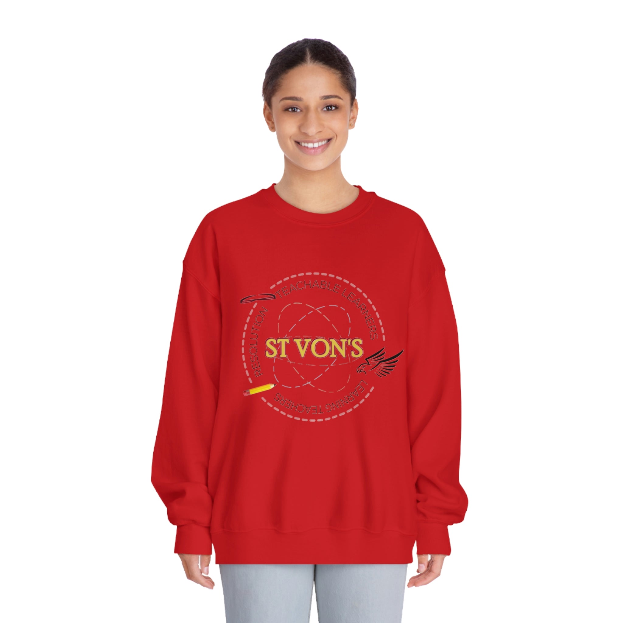 Unisex DryBlend® Crewneck Sweatshirt - ST VON'S FLAIR